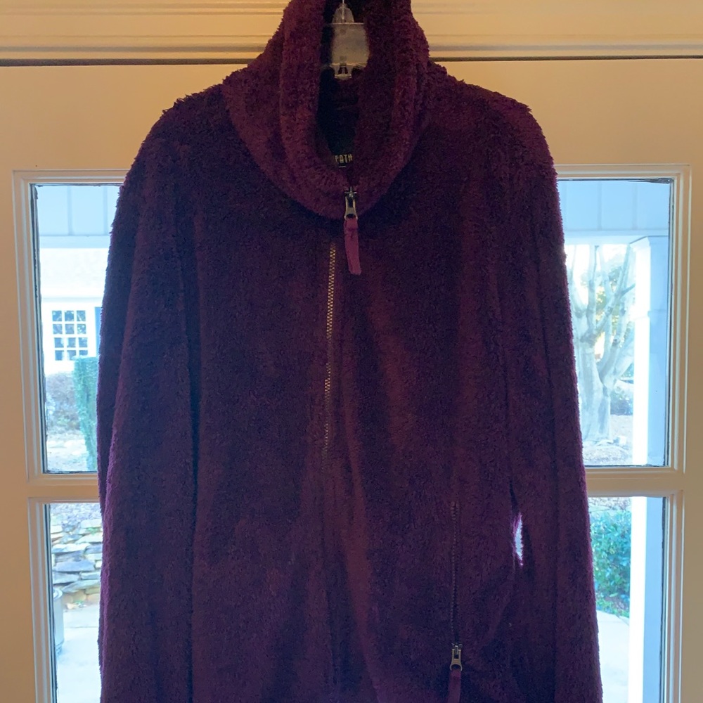 Weatherproof soft fleece jacket coat